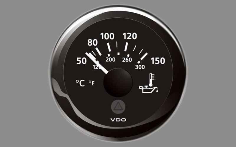 Marine Engine Oil Temperature Gauge 150°C